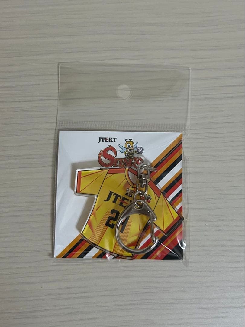 ジェイテクトSTINGS愛知 レプリカユニ/キーホルダー 小川智大選手