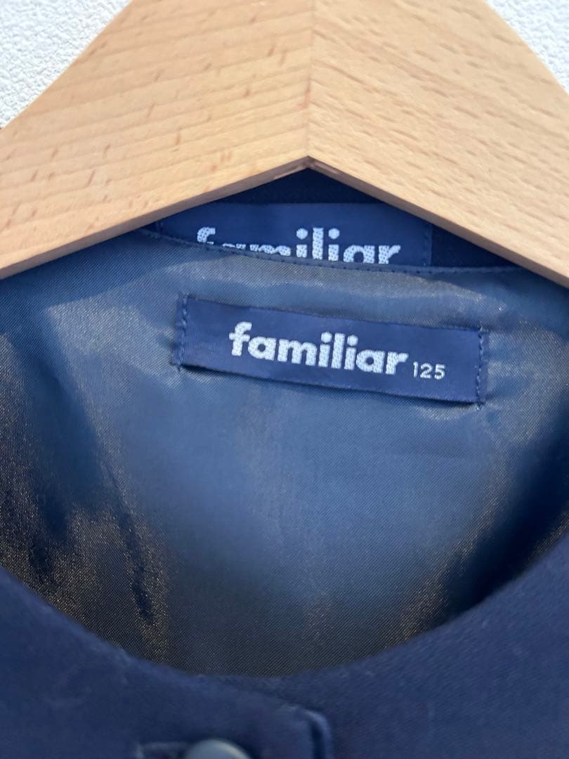 familiar お受験用ワンピースアンサンブル