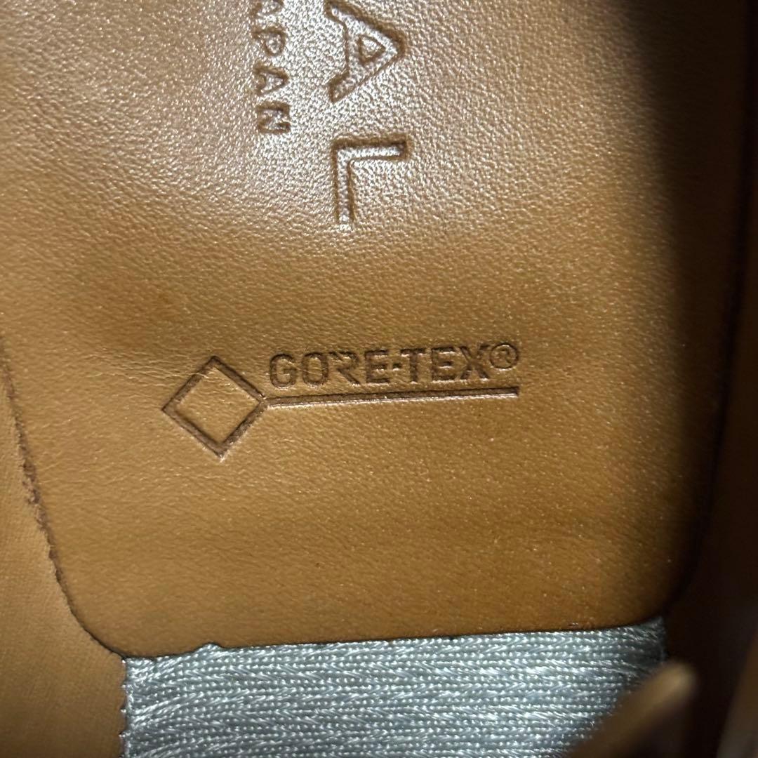 未使用級　リーガル　ビジネスシューズ　ゴアテックス　W71B ブラウン2245