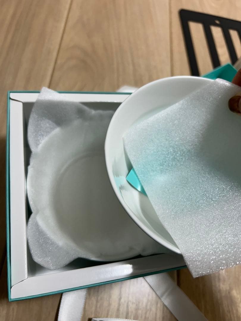 【新品】Tiffany & Co. リボンデザインボウル 2個セット