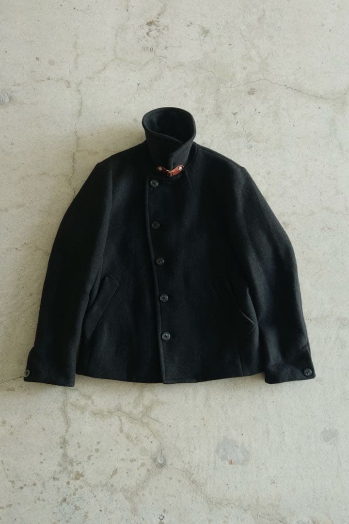 ジャケット・アウター archive 2way wool pea coat black