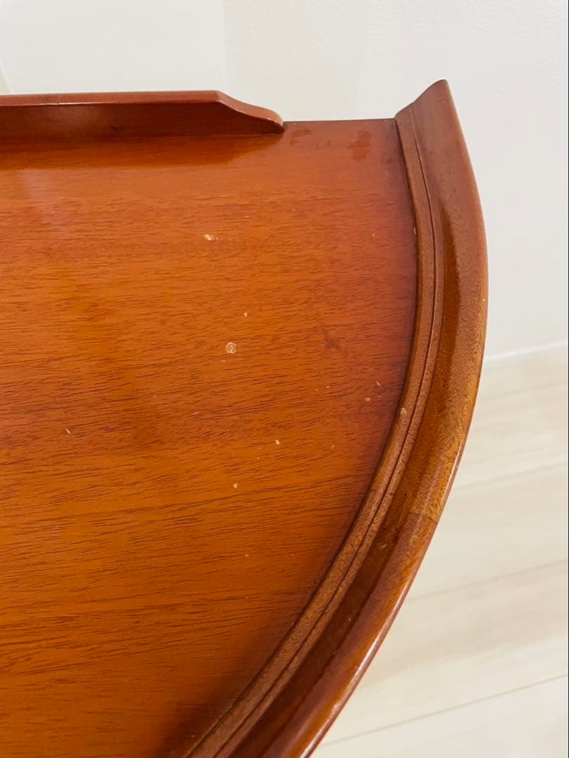 アンティーク調 コンソール 花台 サイドテーブル 飾り台 木製