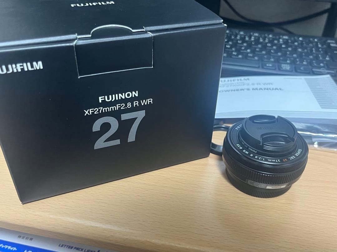 FUJIFILM XF27mm F2.8 R WR 単焦点レンズ