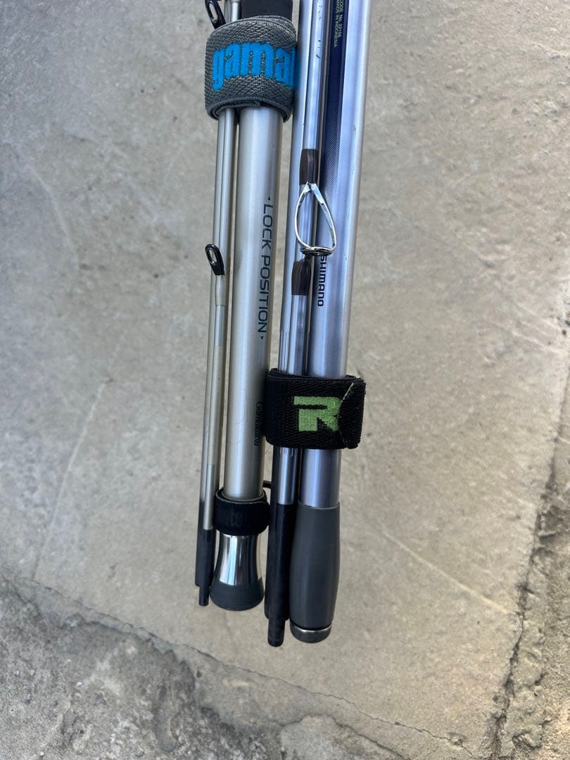 美品シマノSURF LEADER SF 4105 DX とがま船真鯛50-360