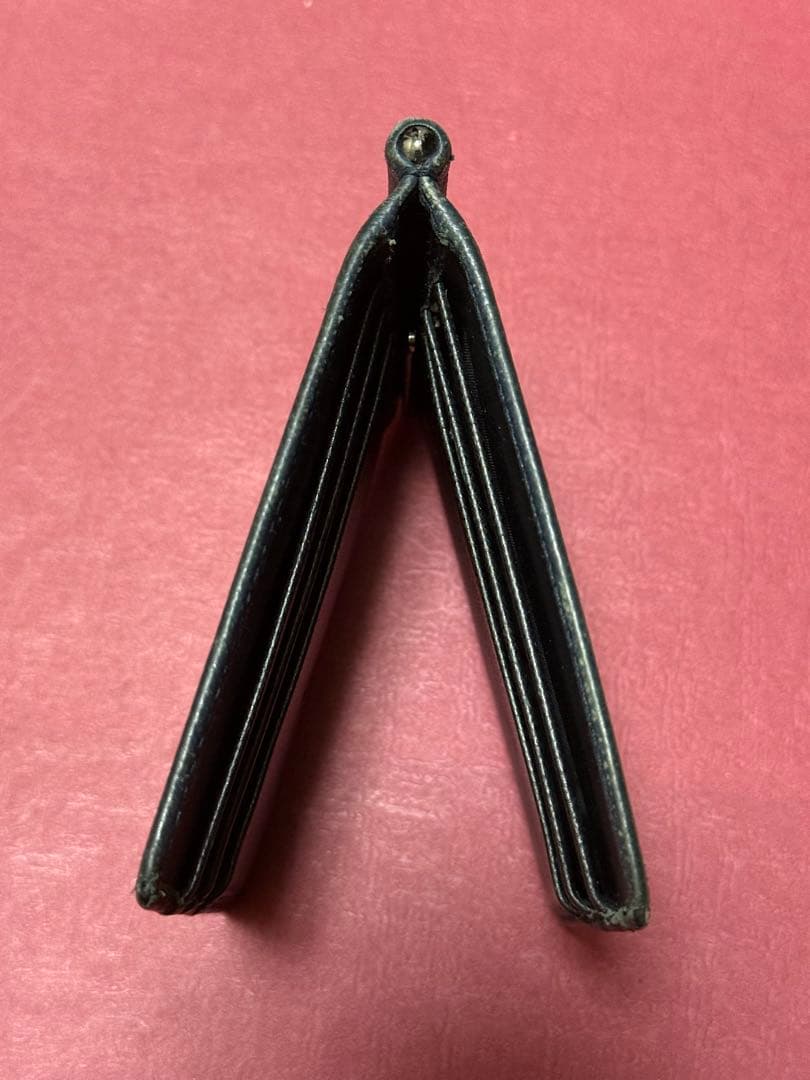 PRADA マネークリップ付き2つ折り財布 サフィアーノレザー