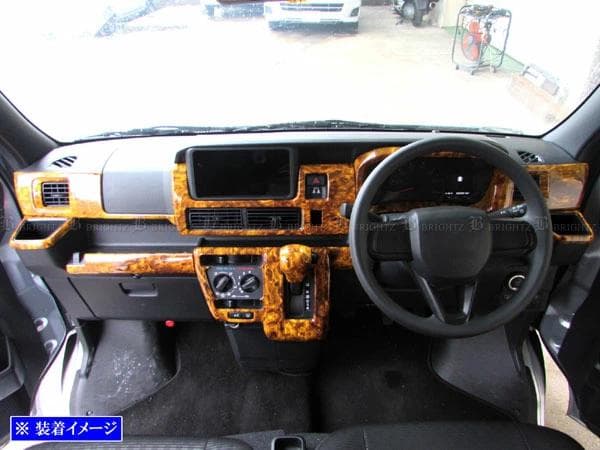 アトレー　ハイゼット　パネルセット 18PC ウッド調　super200