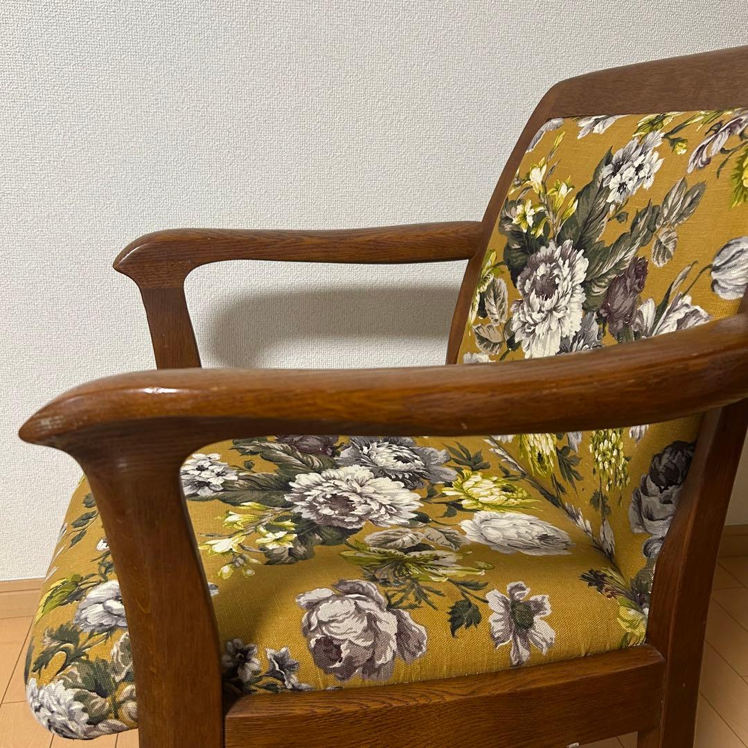 希少色 飛騨高山 SHIRAKAWA シラカワ ダイニングチェア 肘置き付き