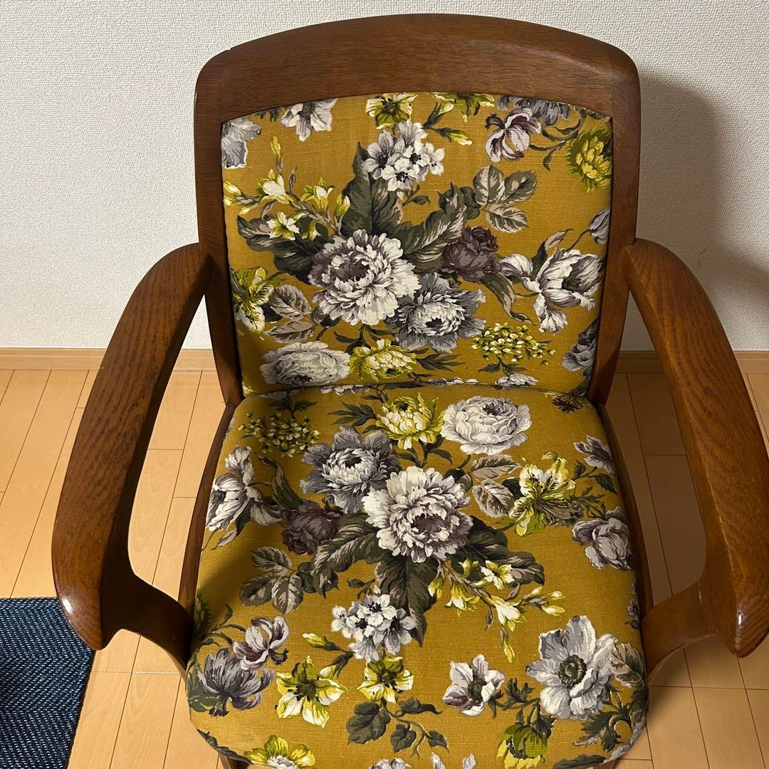 希少色 飛騨高山 SHIRAKAWA シラカワ ダイニングチェア 肘置き付き