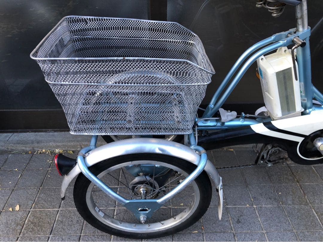 中古電動自転車 ブリヂストン アシスタ3輪 スカイブルー 横浜№3176