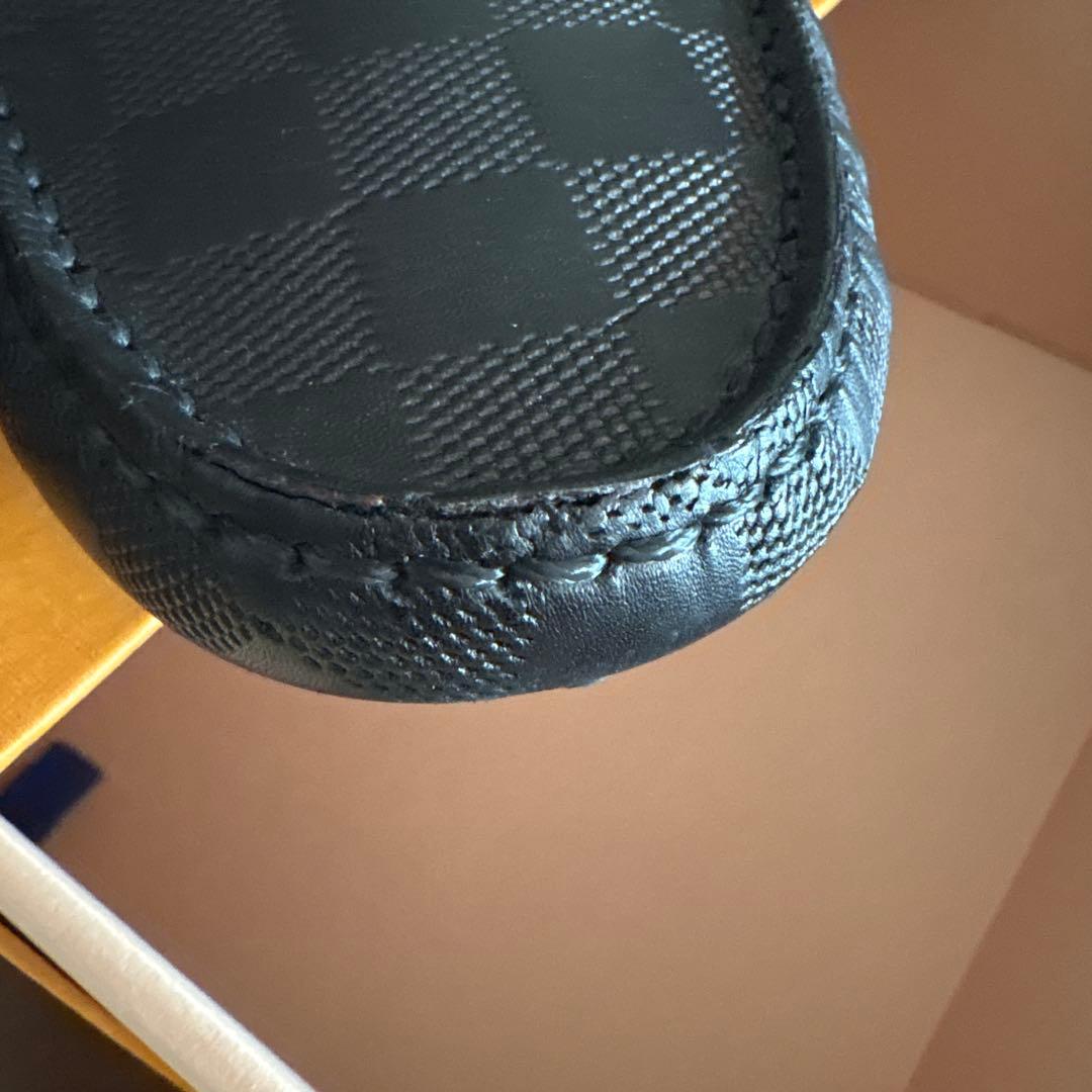 [未使用]LOUIS VUITTON ブラックモカシン