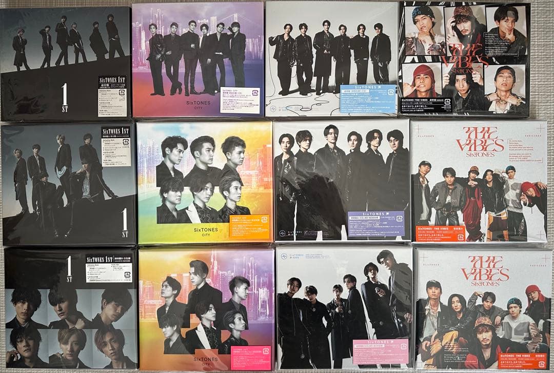 SixTONES シングル　アルバム　3形態セット