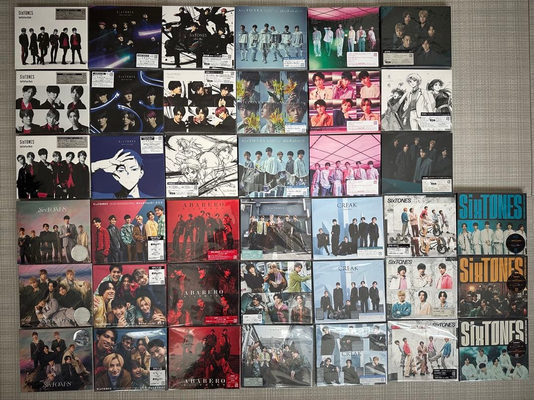 SixTONES シングル　アルバム　3形態セット