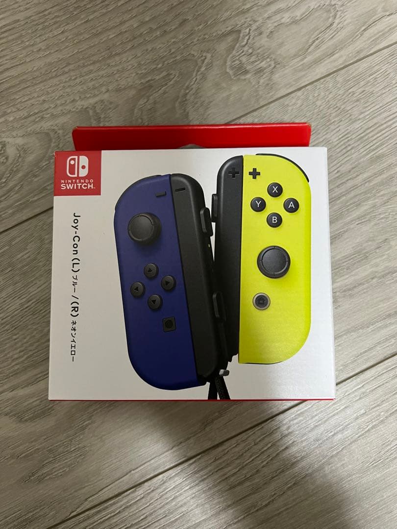 【新品未開封】Switch JOY-CON ブルー/ネオンイエロー
