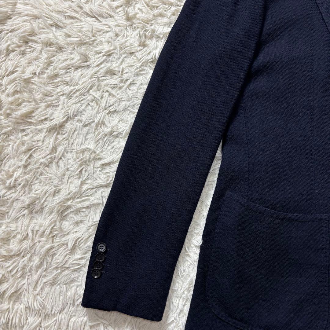 美品 RING JACKET テーラードジャケット アンコン ネイビー 46