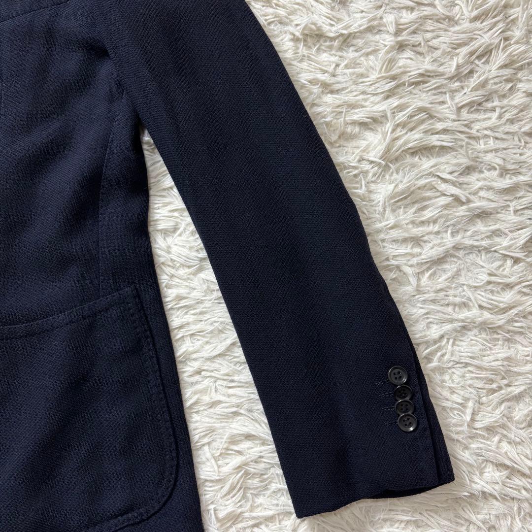 美品 RING JACKET テーラードジャケット アンコン ネイビー 46