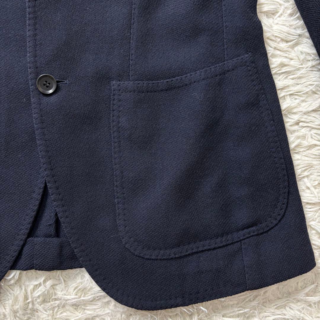 美品 RING JACKET テーラードジャケット アンコン ネイビー 46