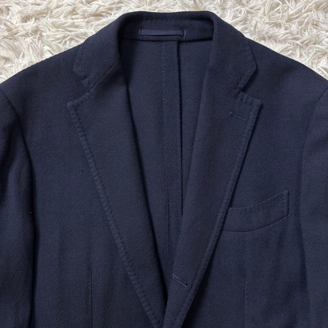 美品 RING JACKET テーラードジャケット アンコン ネイビー 46