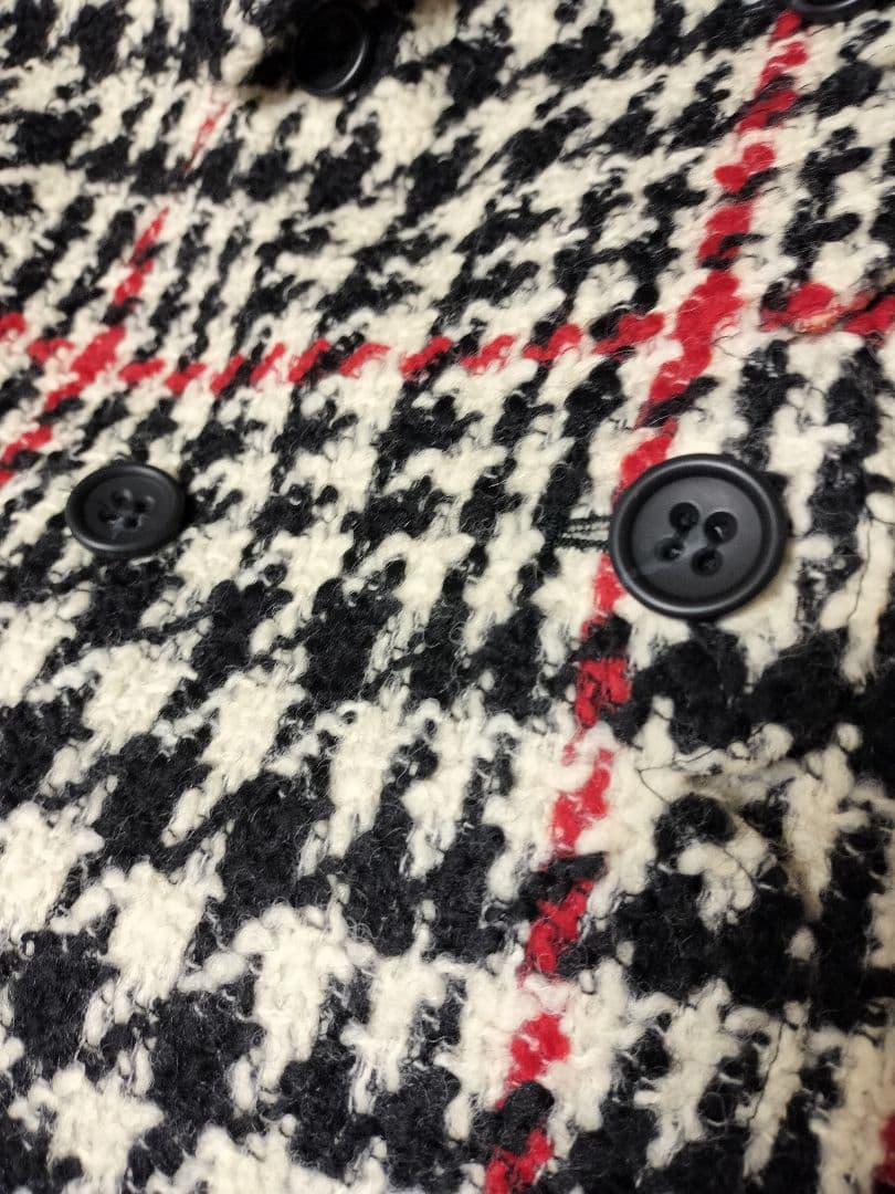 k*o様 RED VALENTINO チェック柄ポンチョ・ケープコート