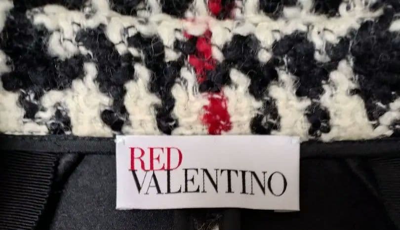 k*o様 RED VALENTINO チェック柄ポンチョ・ケープコート