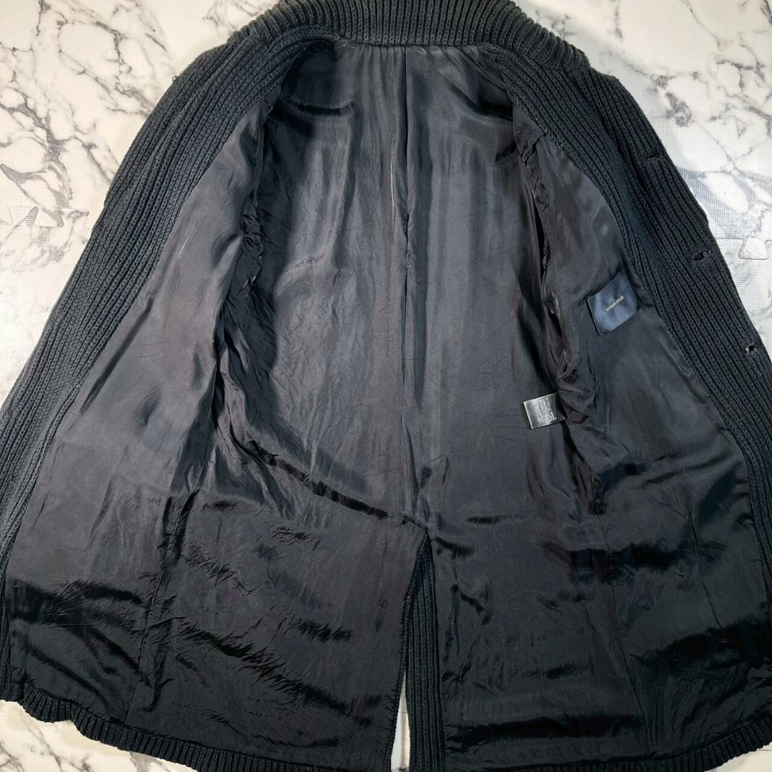 ✨定価12.9万✨UNDERCOVER ニット チェスターコート 2/M 黒