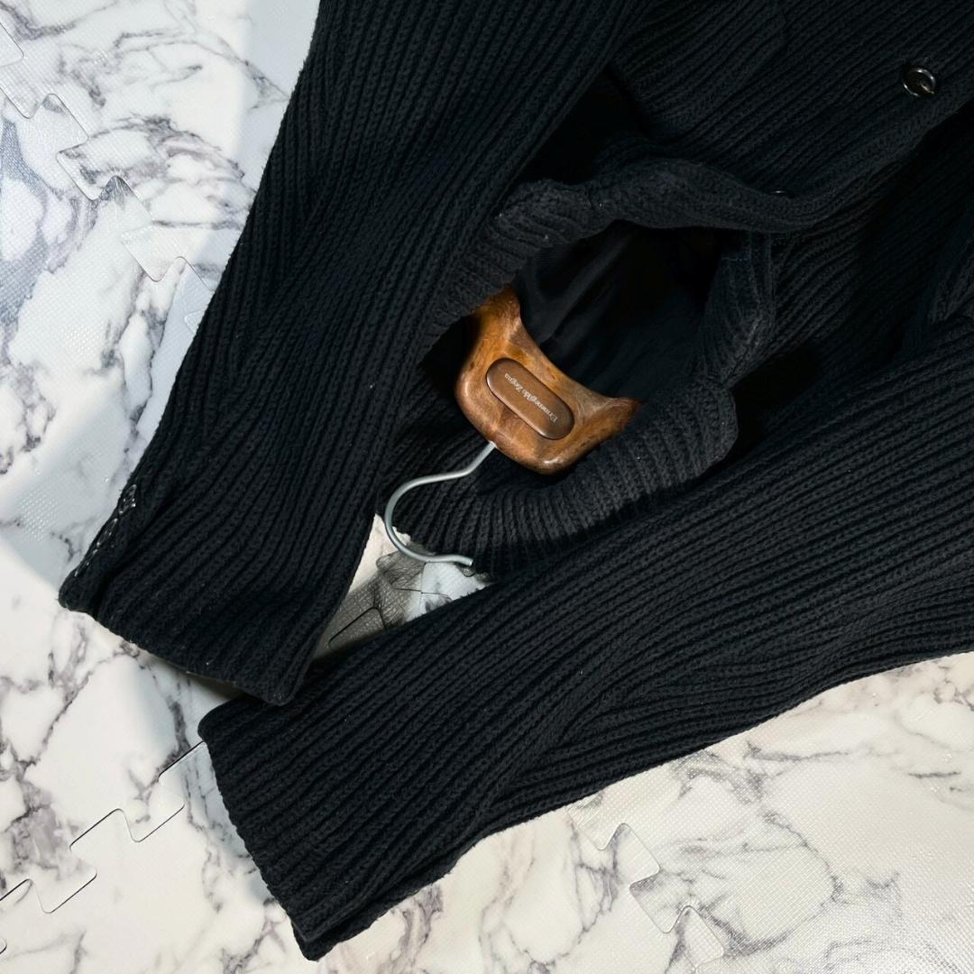 ✨定価12.9万✨UNDERCOVER ニット チェスターコート 2/M 黒