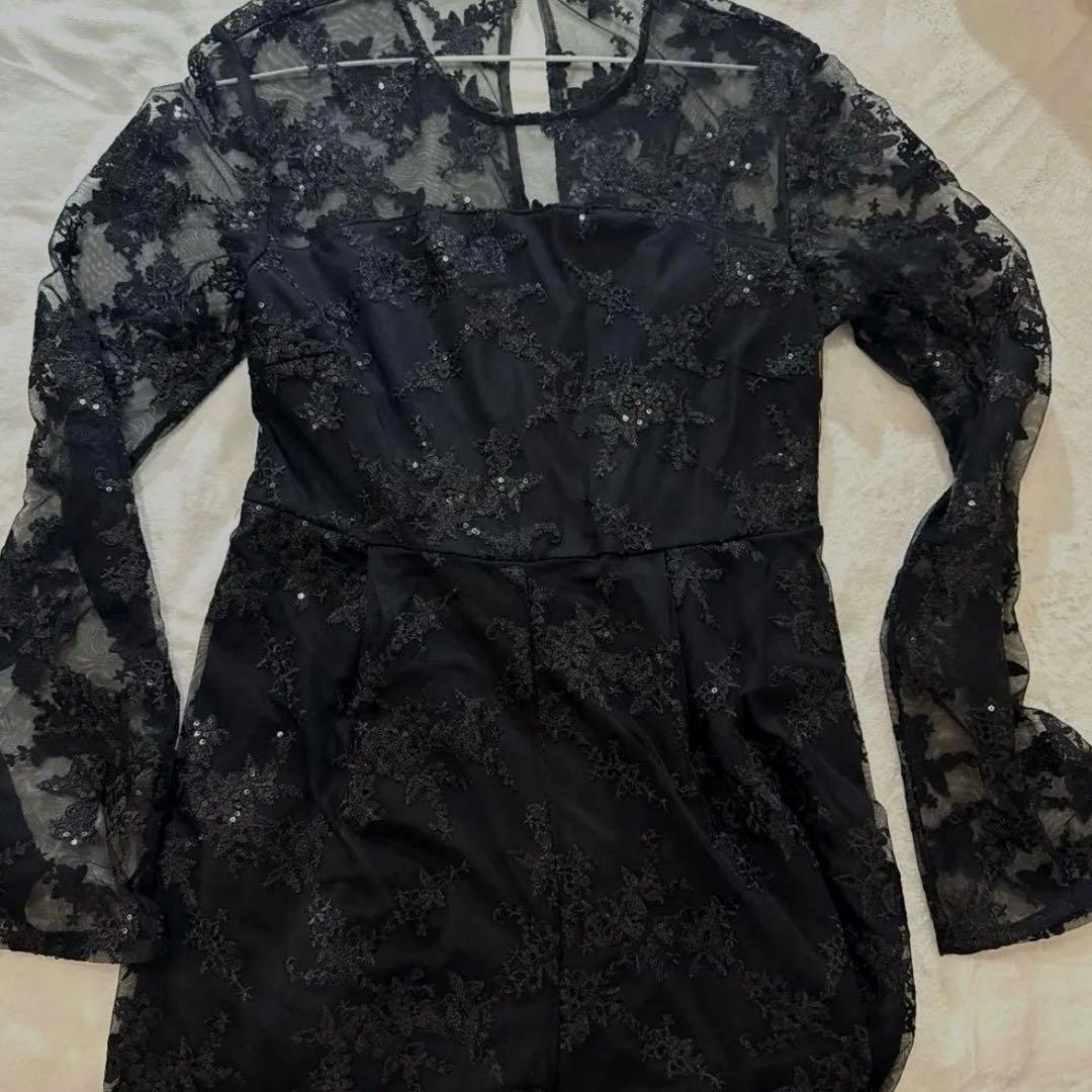 美品⭐︎ Ameri vintage SPANGLE LACE ROMPERS