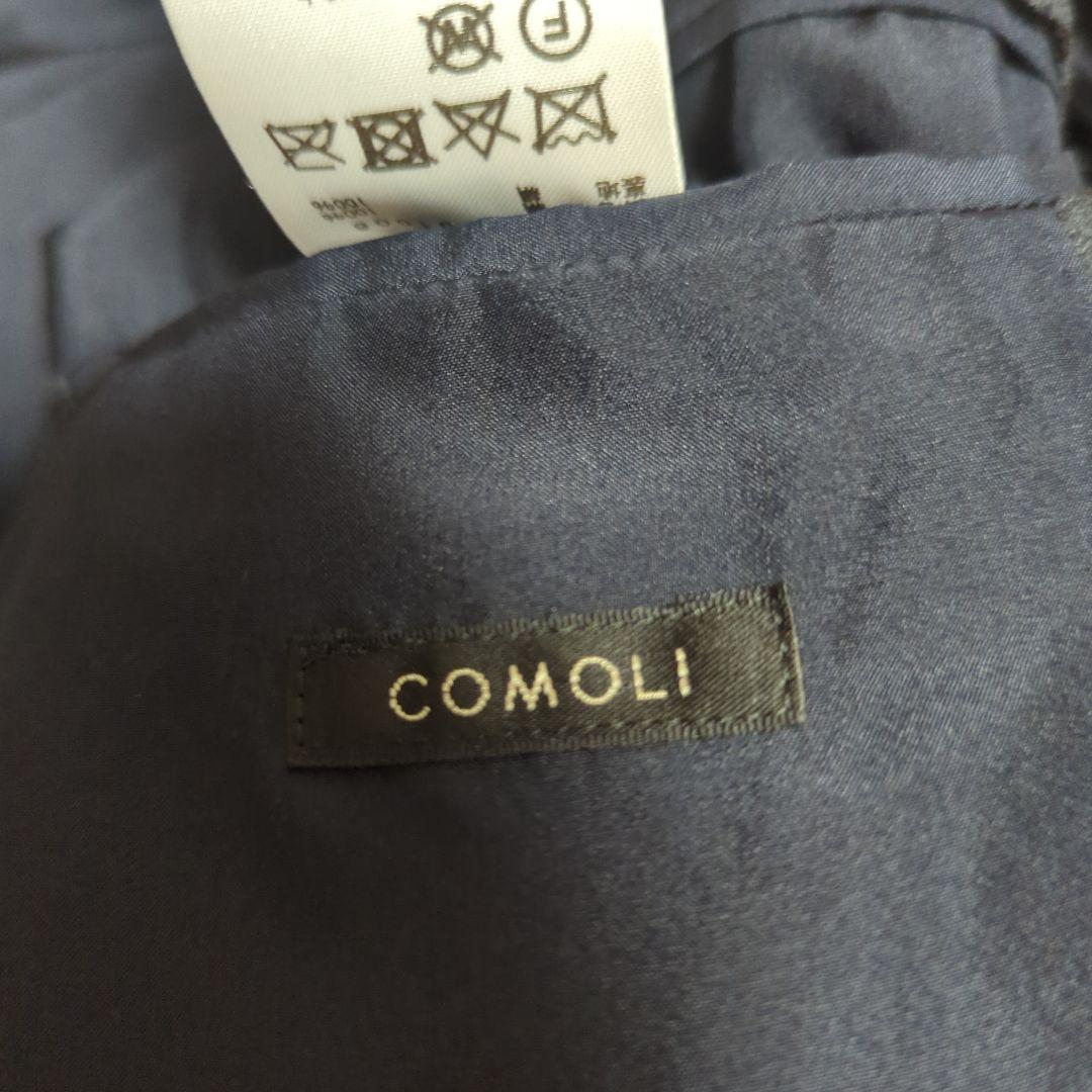 COMOLI 21AW シルク別珍スタンドカラージャケット Size3