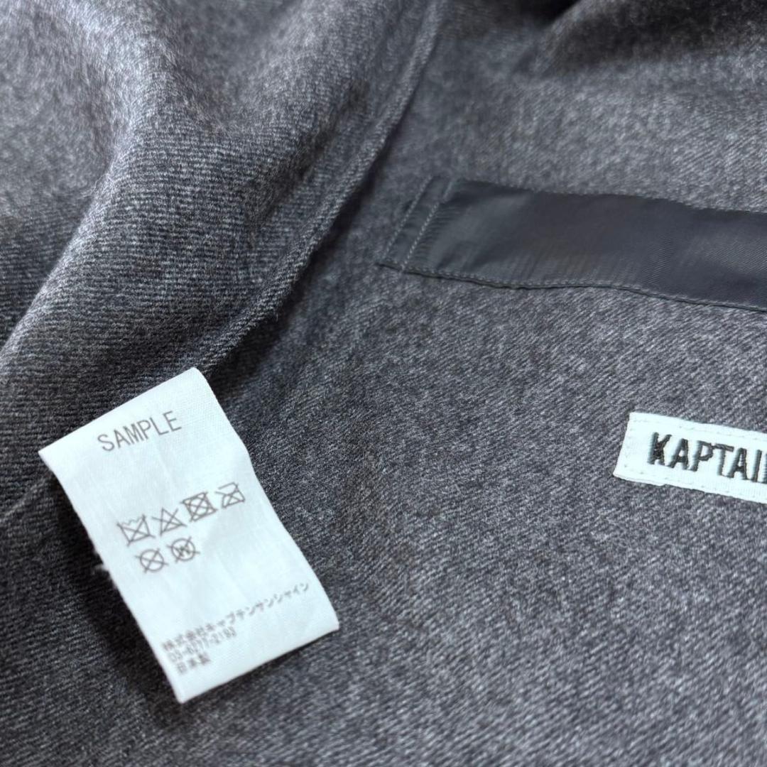 キャプテンサンシャイン テーラードジャケット グレー 38(M)サイズ