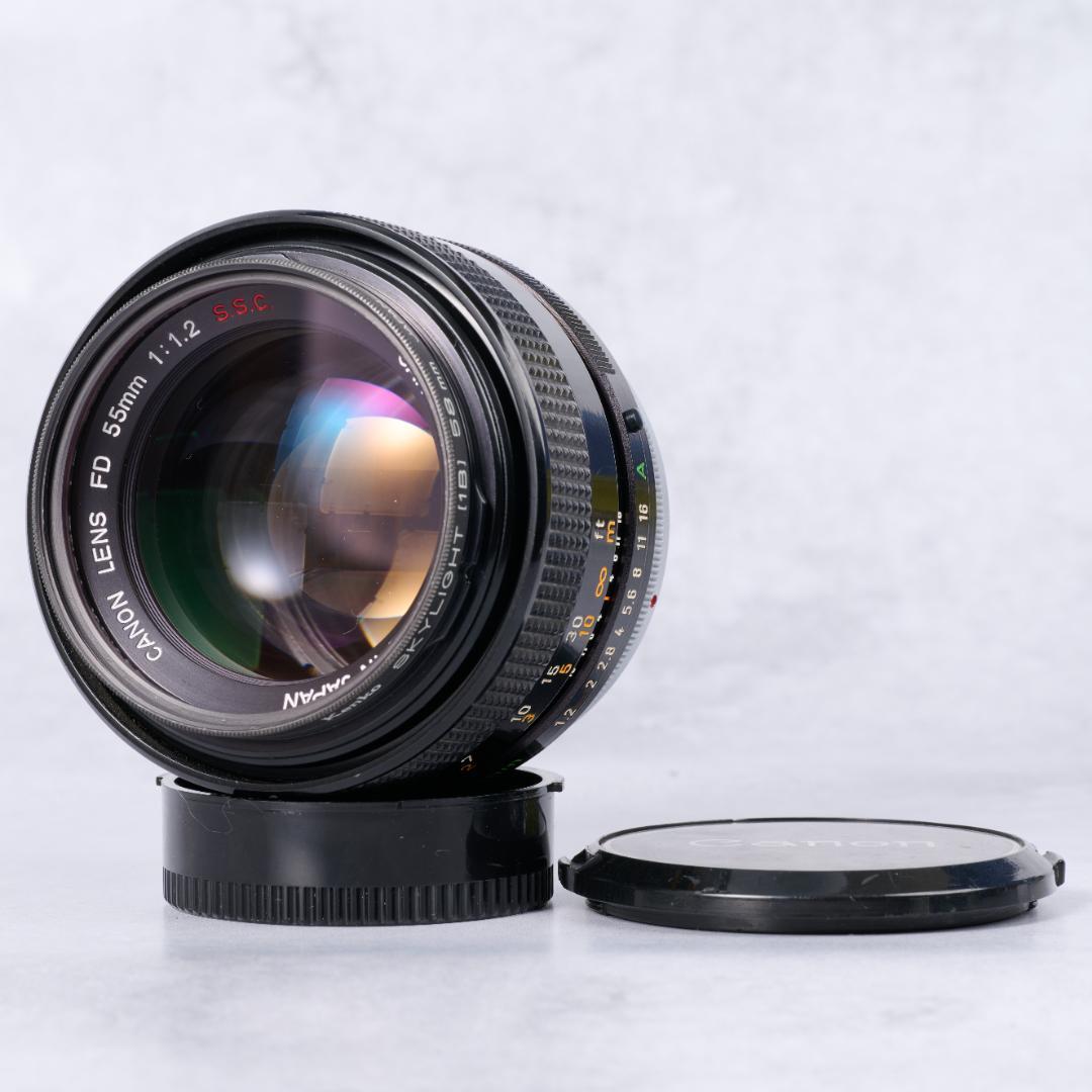 光学綺麗 Canon FD 55mm f1.2 s.s.c.