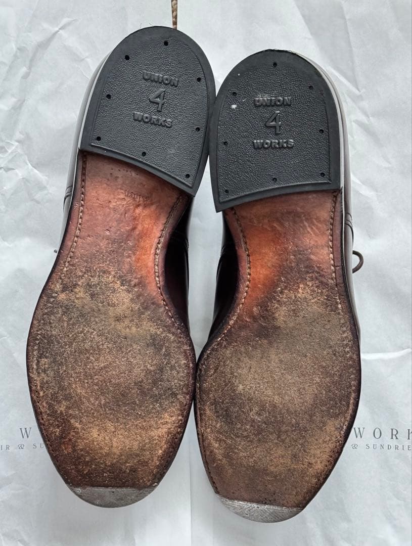 J*5様 ふふふふふ優遇なし オールデン シェルコードバン Vチップ 5492