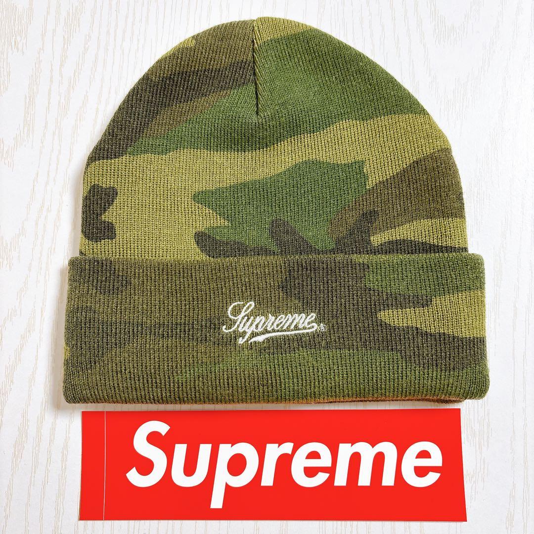 Supreme シュプリーム ニット帽　ビーニー　カモフラージュ　迷彩