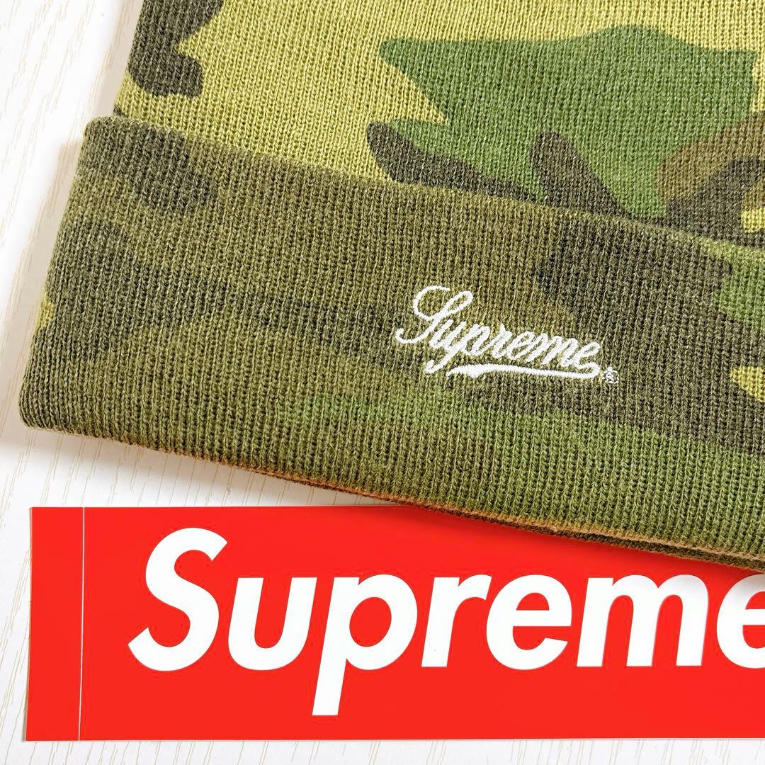 Supreme シュプリーム ニット帽　ビーニー　カモフラージュ　迷彩