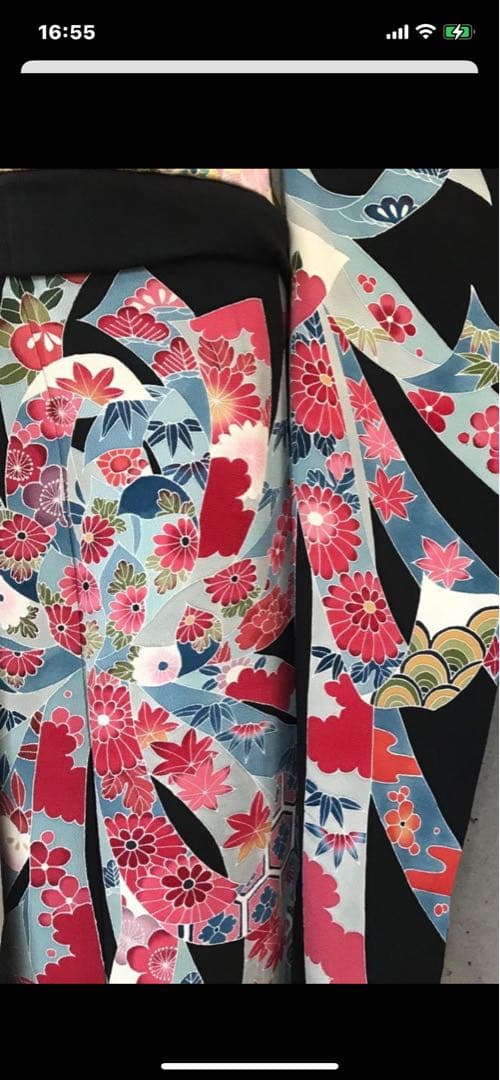 振袖、長襦袢セット