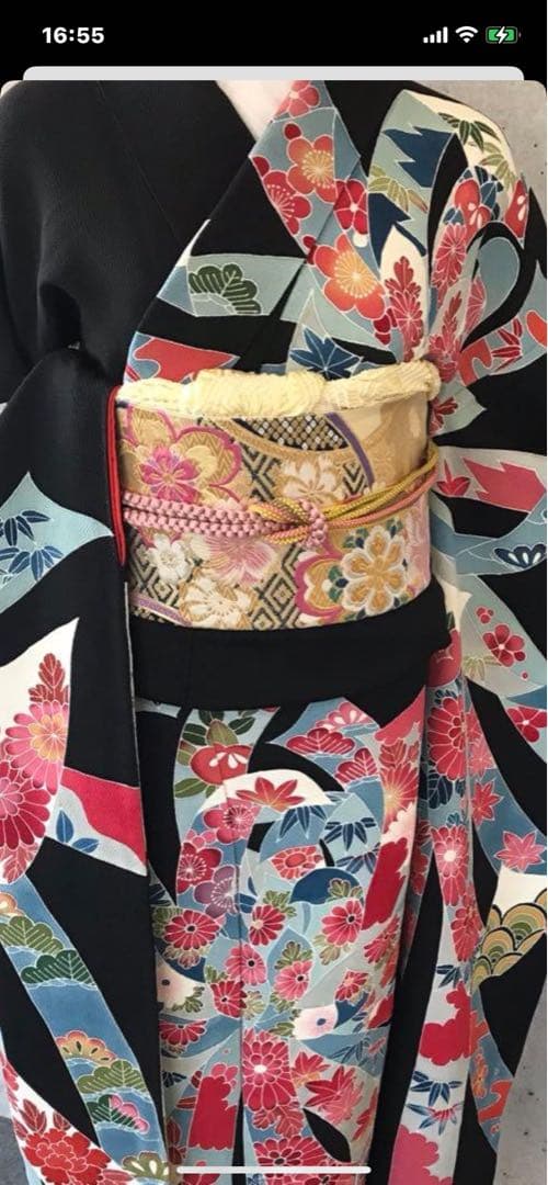 振袖、長襦袢セット