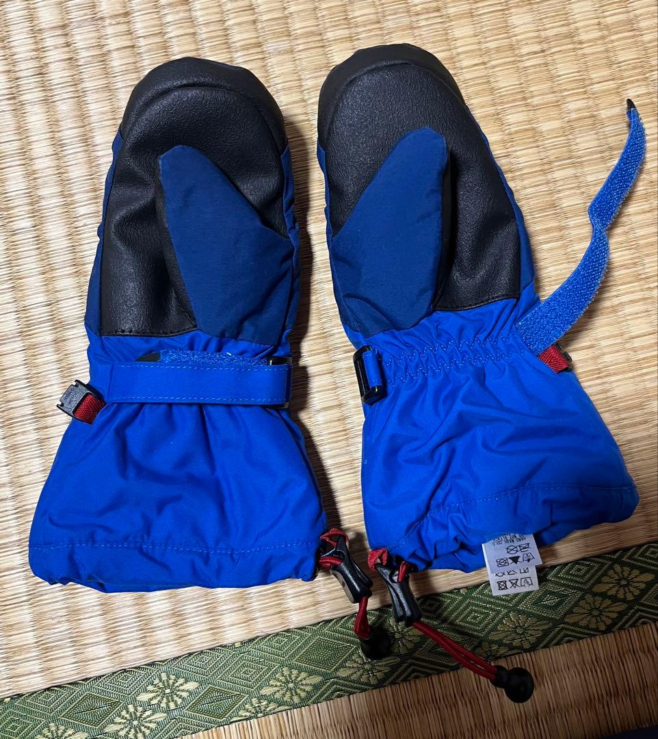 モンベル　子ども用スキーウェアセット（青）