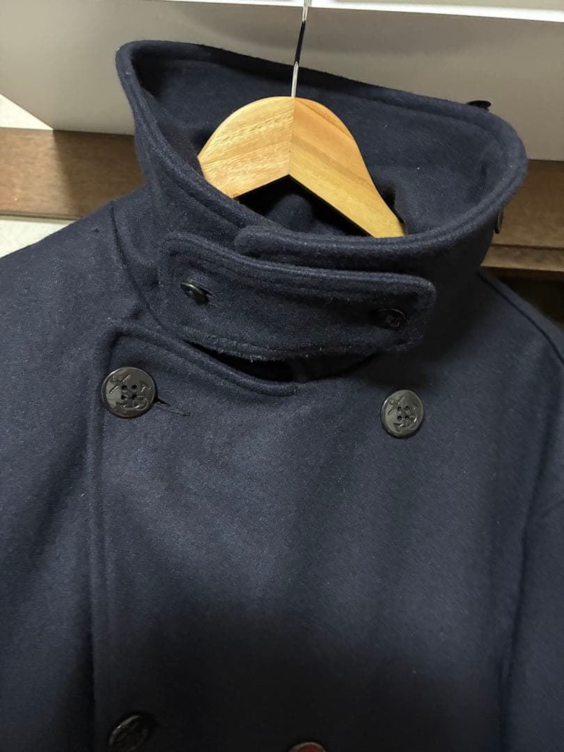 フィデリティ　ジャーナルスタンダード別注　Pコート　アメリカ製　JS メンズ