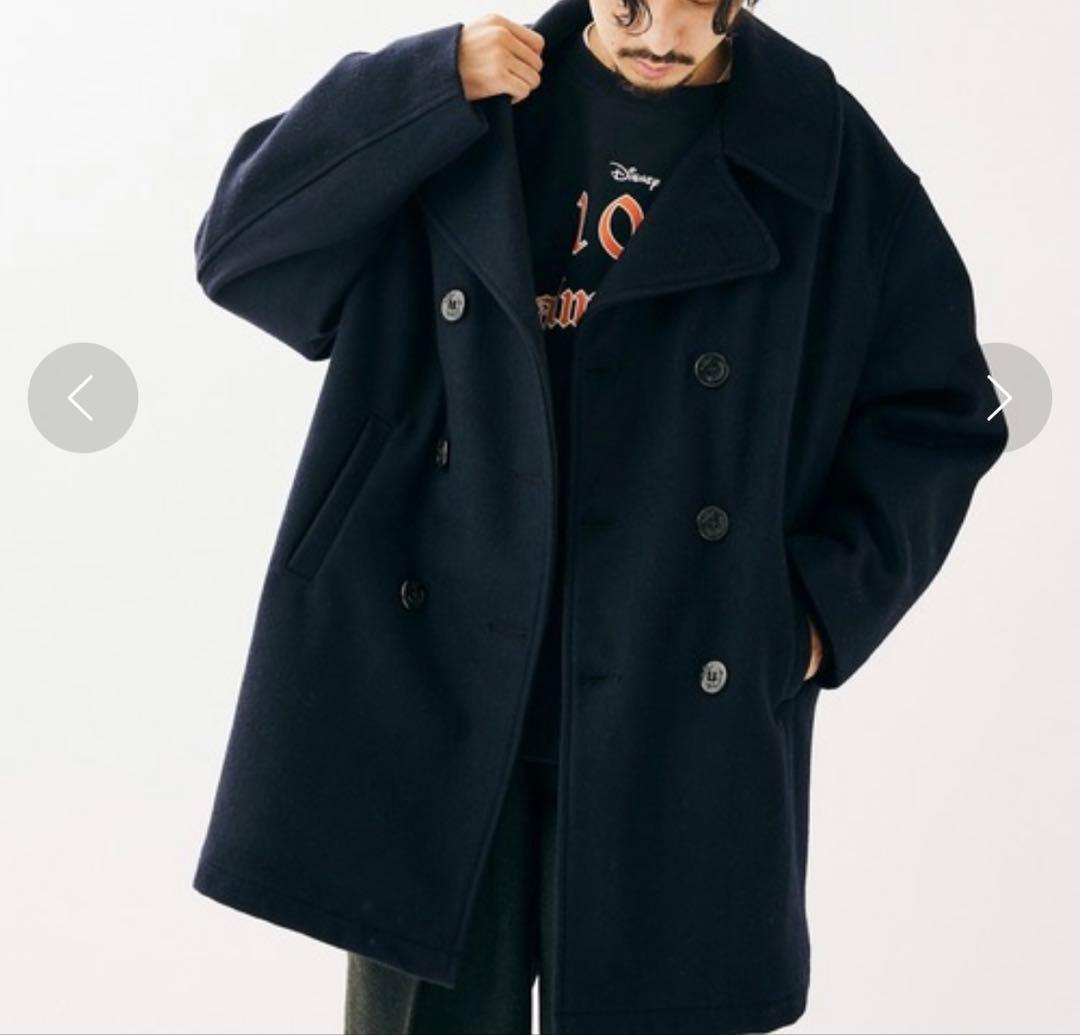 フィデリティ　ジャーナルスタンダード別注　Pコート　アメリカ製　JS メンズ