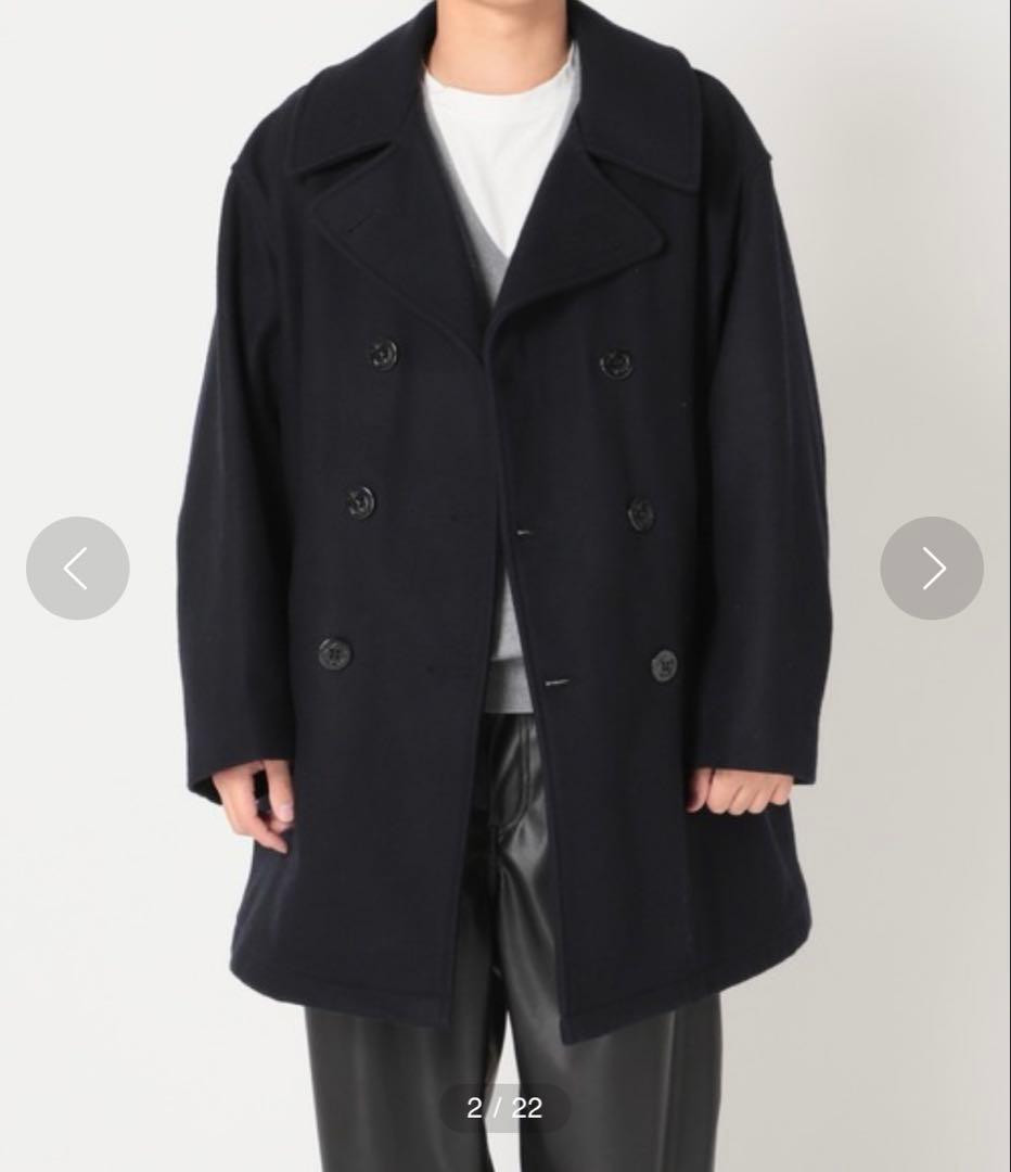 フィデリティ　ジャーナルスタンダード別注　Pコート　アメリカ製　JS メンズ