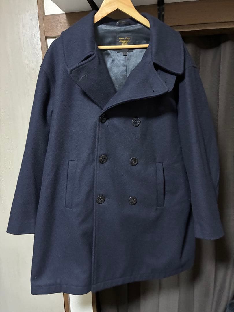 フィデリティ　ジャーナルスタンダード別注　Pコート　アメリカ製　JS メンズ