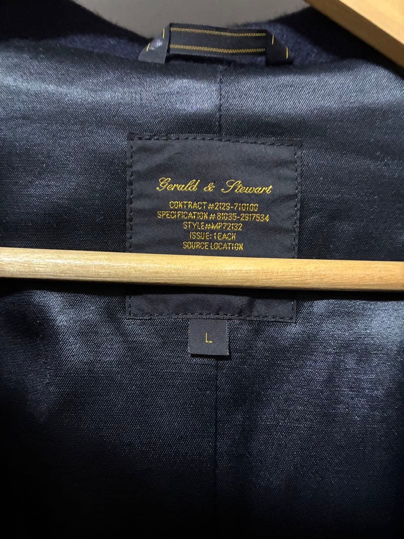 フィデリティ　ジャーナルスタンダード別注　Pコート　アメリカ製　JS メンズ