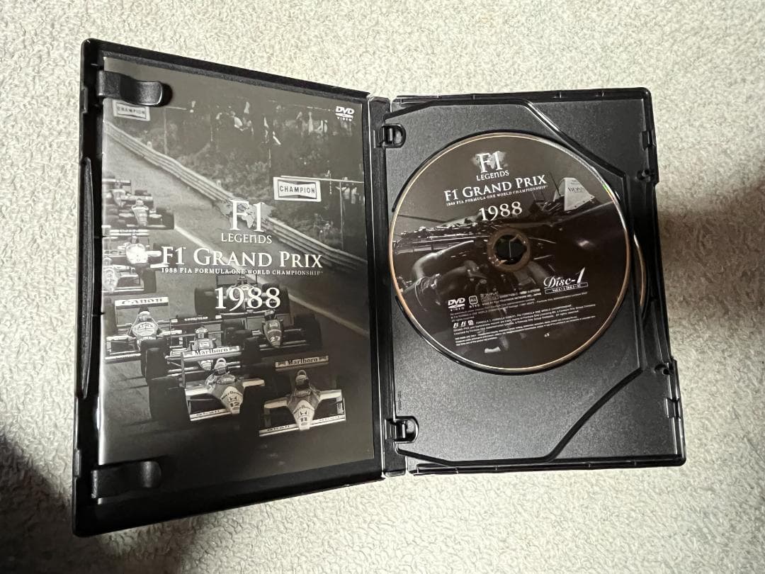 F1 LEGENDS F1 Grand Prix 1988 DVD 3枚組