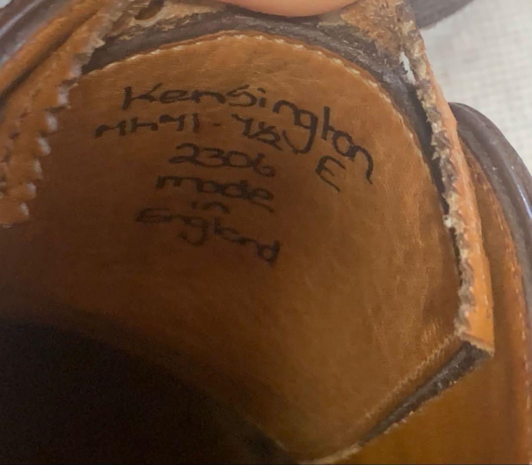 25万ガジアーノガーリング ケンジントン 7.5E ブラウン シューツリー・箱付