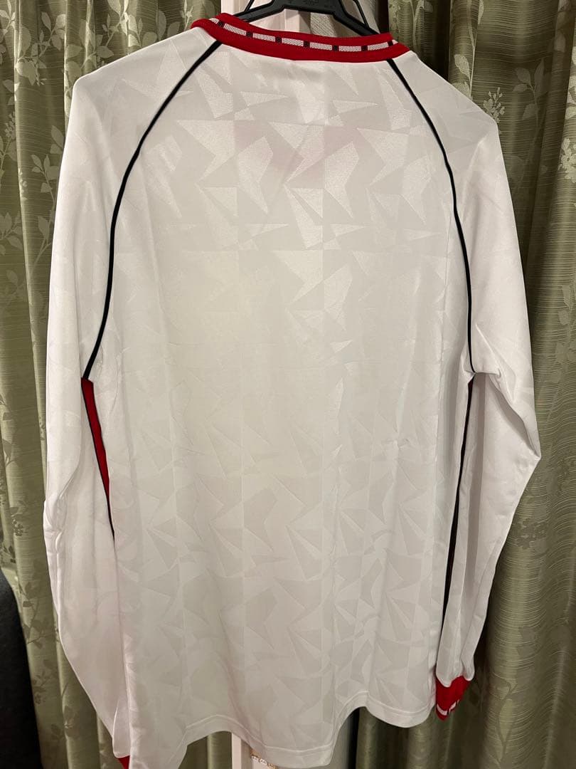 【定価以下】マンチェスター・ユナイテッド 91 アウェイ 長袖ジャージー XL