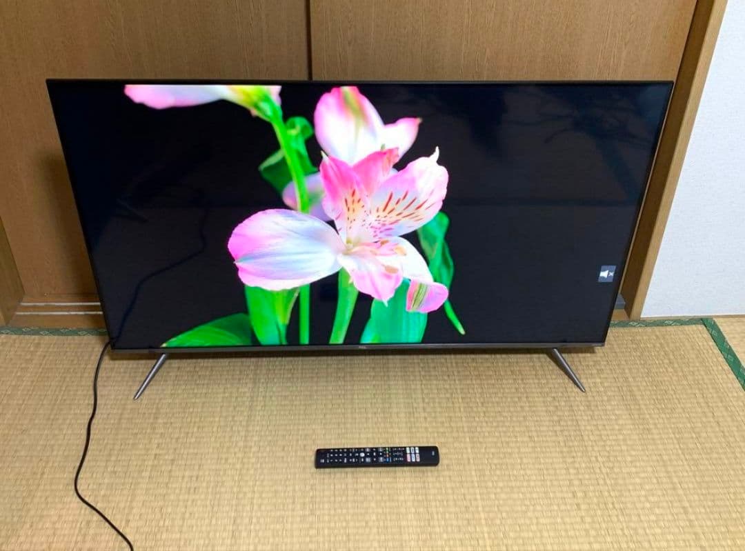 4K TCL 50型✨チューナー内蔵スマートテレビ ネット動画/地上波 22年製