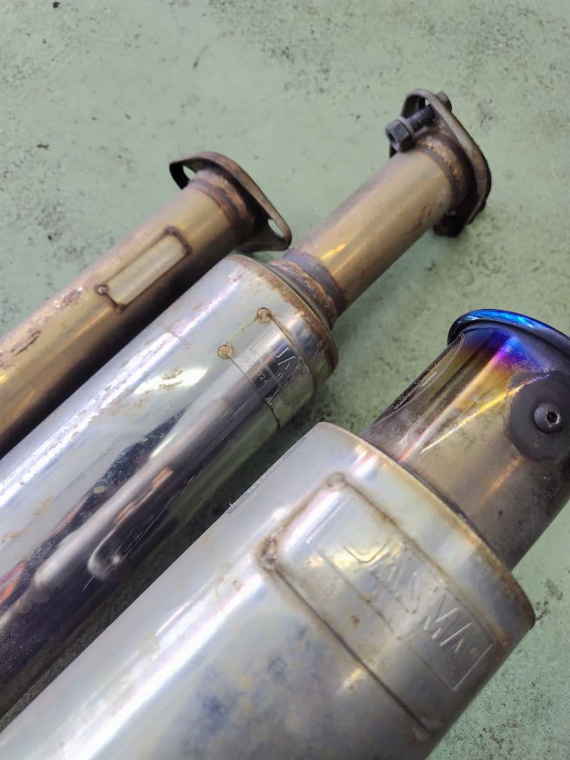 引取のみ　柿本改マフラー　ムーヴ　L150