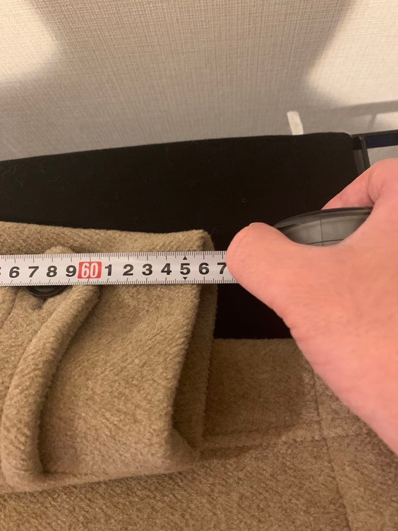 RING JACKET PEA COAT(ウール・アルパカ) ベージュ