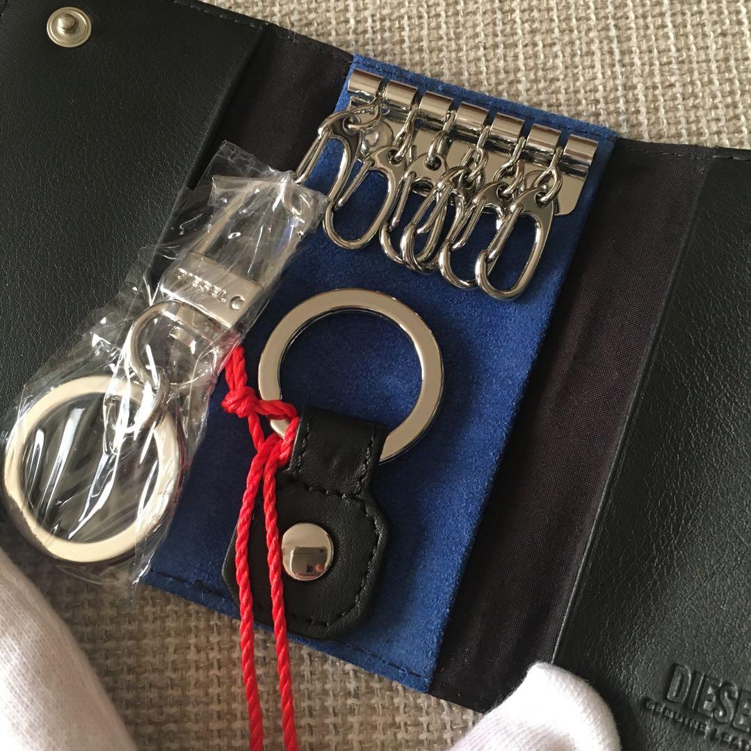新品★ディーゼル DIESEL 定価18,700円 レザー キーケース