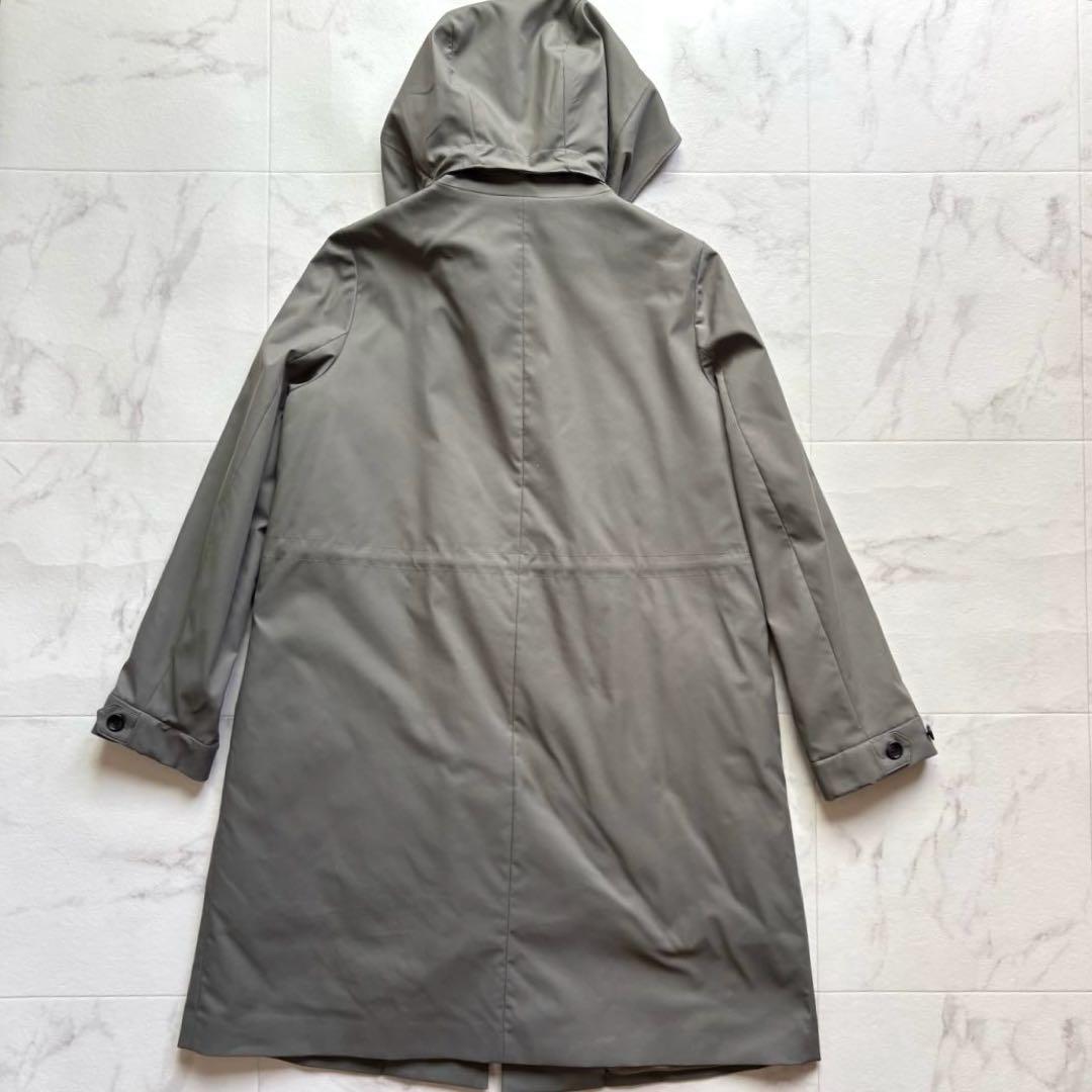 美品 アンタイトル 撥水 中綿ライナー付き2WAY フーデットコート サイズ3