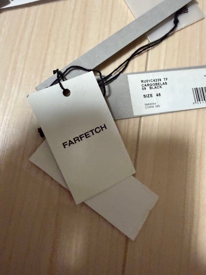 パンツ rick owens cargo belas 48