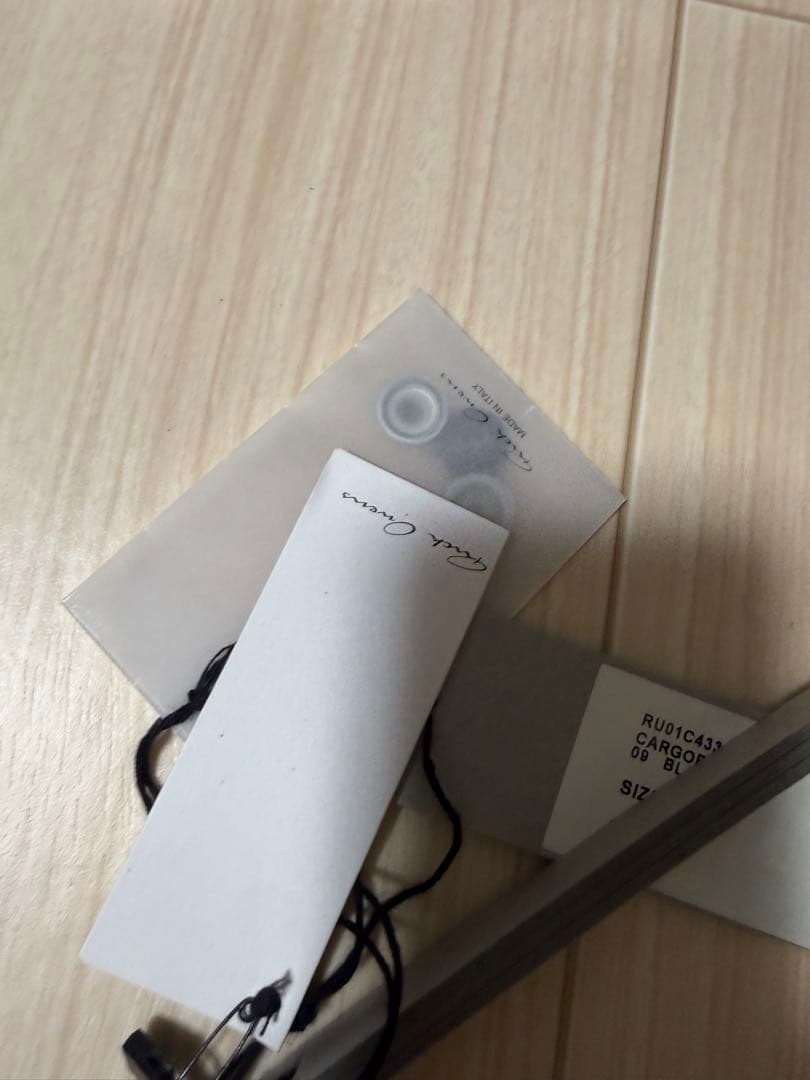 パンツ rick owens cargo belas 48